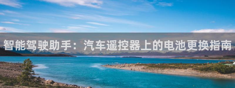 优发国际手机版官网入口：智能驾驶助手：汽车遥控器上的电池更换指南